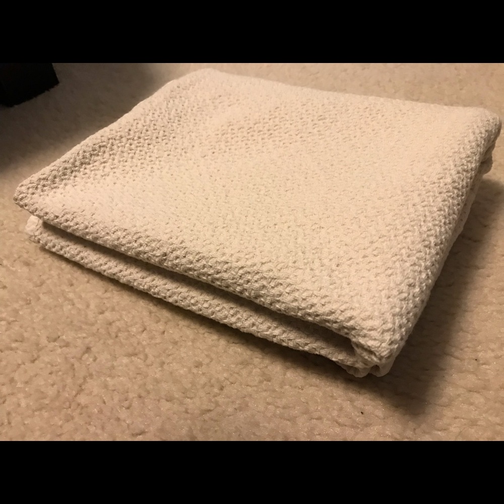 Coyuchi organic cotton baby stroller blanket